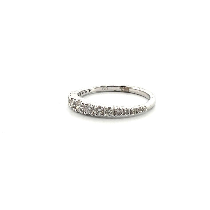 0.50 CTW Diamond 14K White Gold Graduated Band