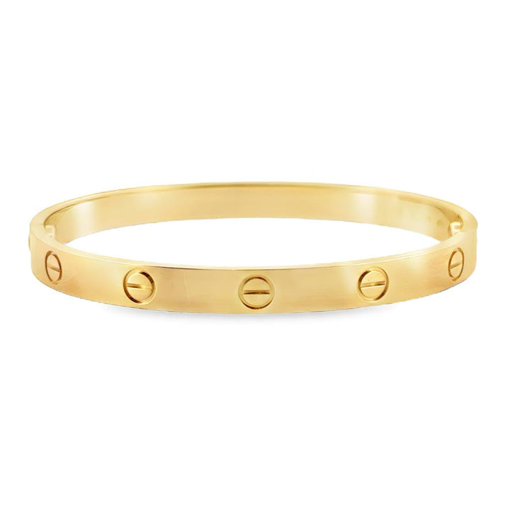 Cartier Love Bracelet 18K Yellow Gold – Size 17, 30 Grams with Box & Certificate