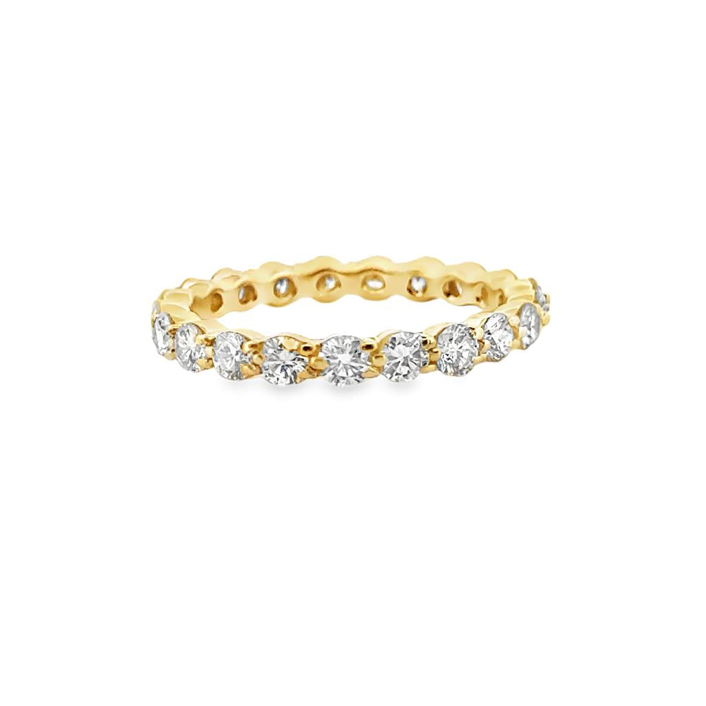 Tiffany & Co. 1.26 CTW Diamond Eternity Band in 18K Yellow Gold