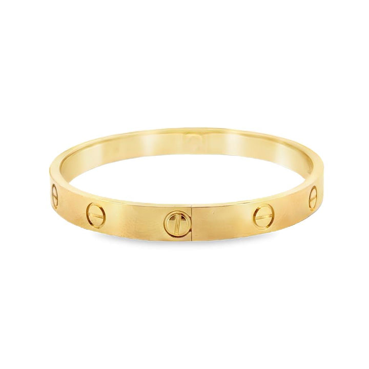 Cartier Love Bracelet 18K Yellow Gold – Size 17, 30 Grams with Box & Certificate