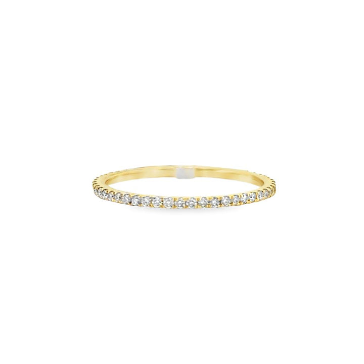 0.30 CTW Diamond Eternity Band 18K Yellow Gold