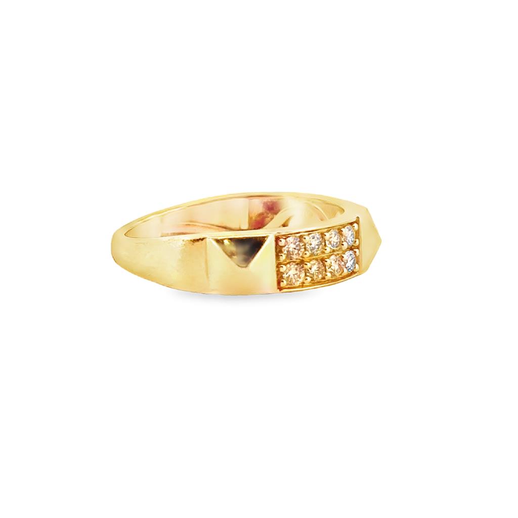 0.40 CTW Diamond 14K Yellow Gold Ring