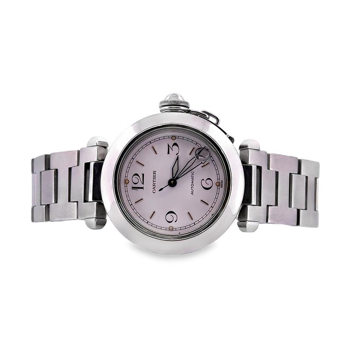 Cartier Pasha Automatic Watch, 35mm Stainless Steel Case