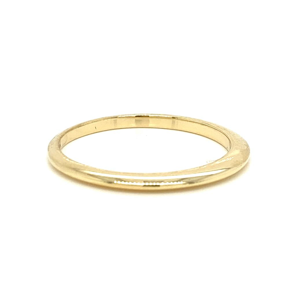 18K Yellow Gold Wedding Band