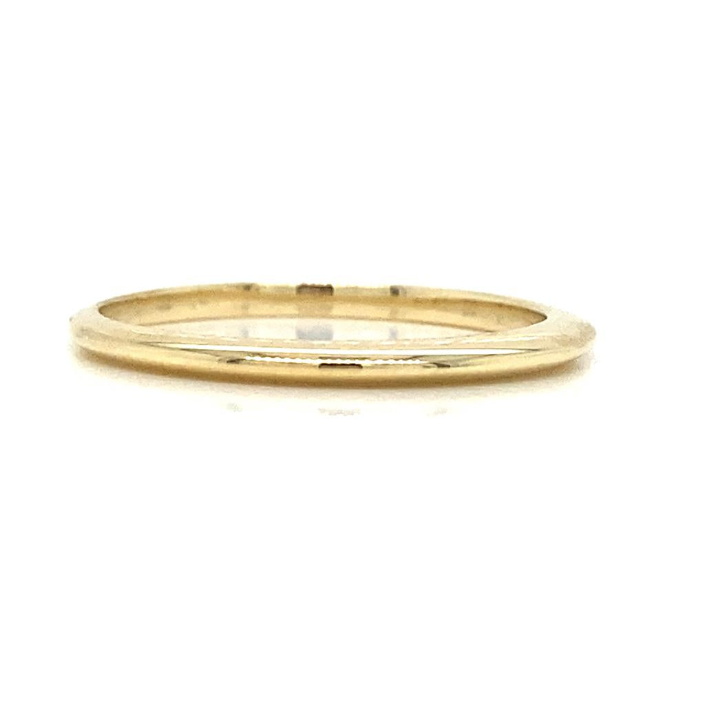 18K Yellow Gold Wedding Band