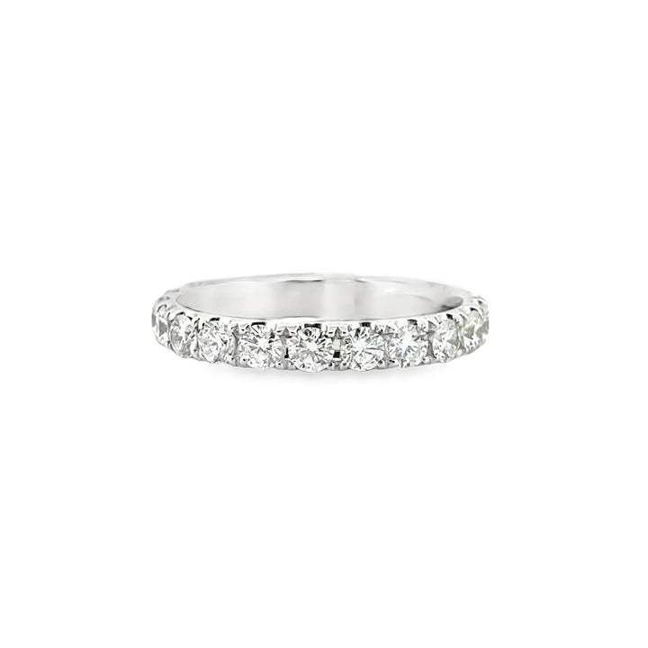 1.60 CTW Diamond Eternity Band 18K White Gold