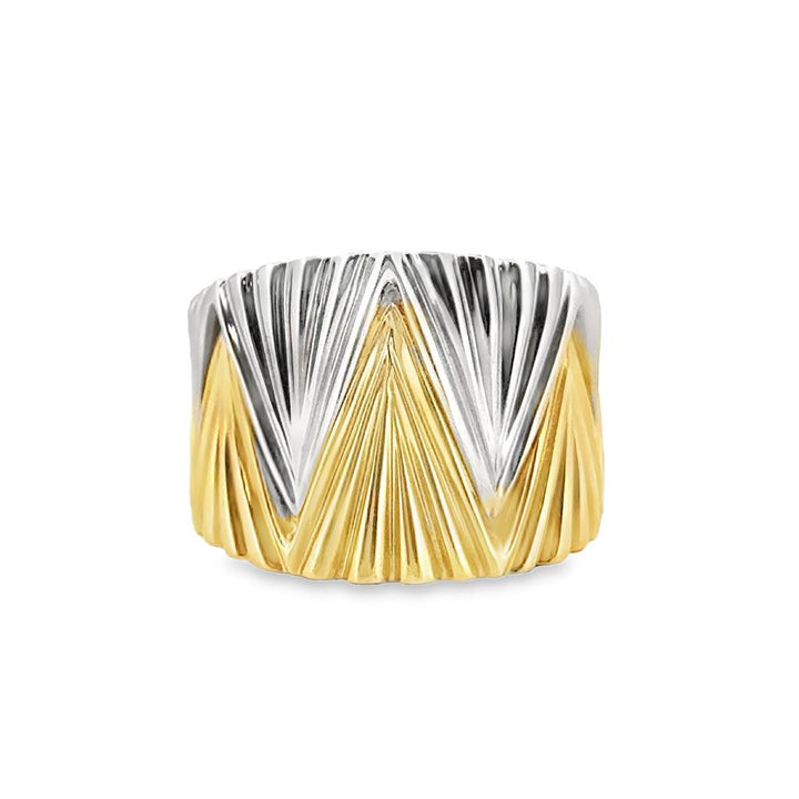 Sal Praschnik 18K Two Tone Unity Ring