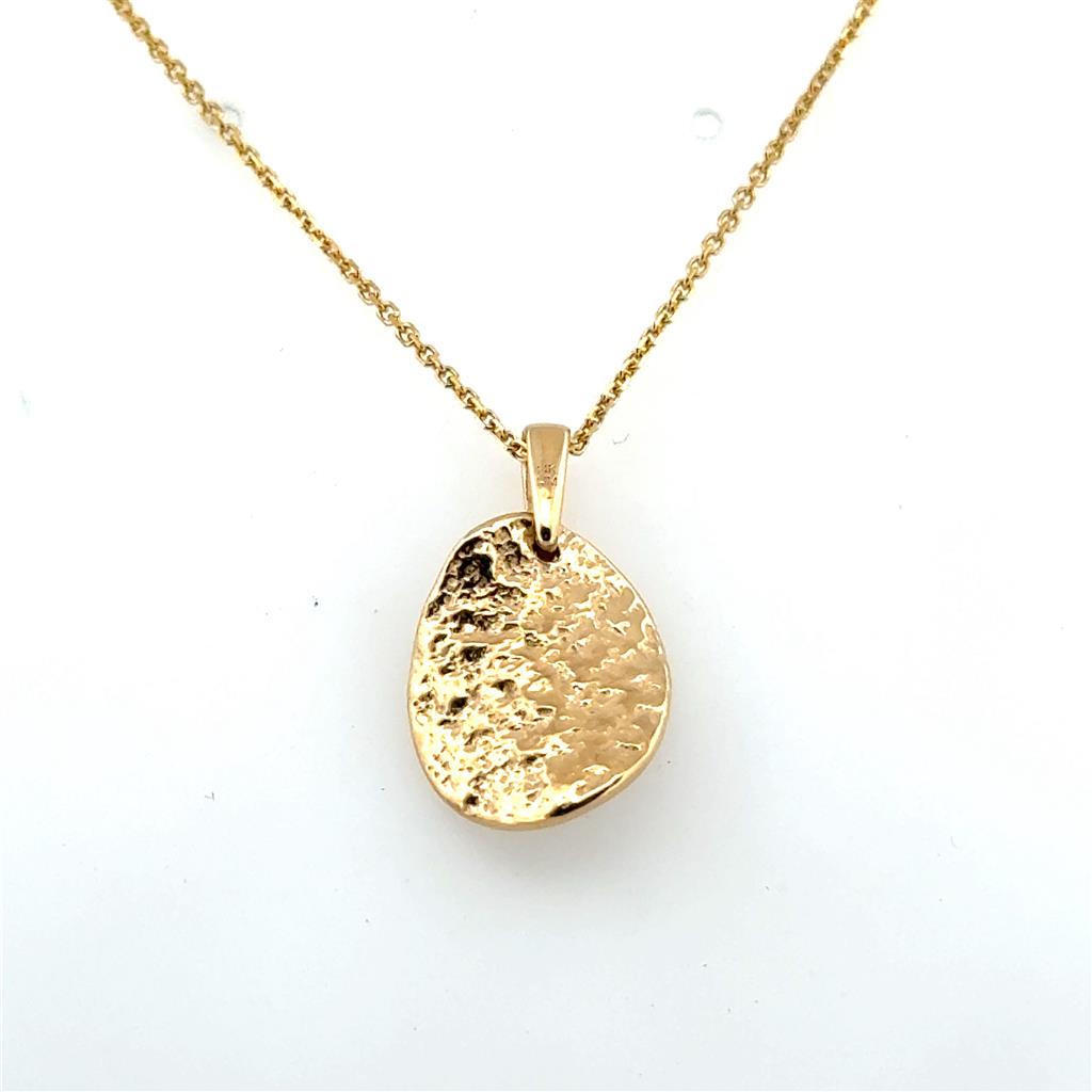 0.50 CTW Diamond 14K Yellow Gold Necklace