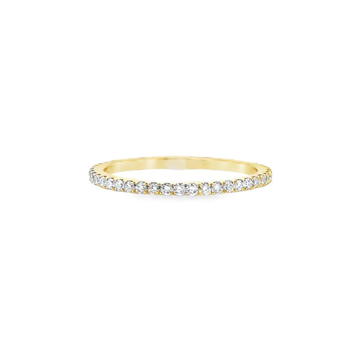 0.47 CTW Diamond Eternity Band 18K Yellow Gold